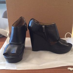 COACH platform ankle sandals